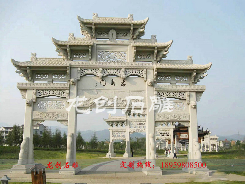 花崗石材門樓價格如何預算？